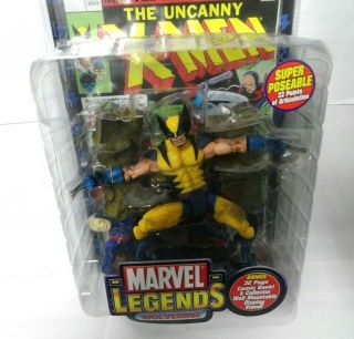 Marvel Legends Wolverine X - Men Series Iii 3 Toybiz (tear In Plastic)