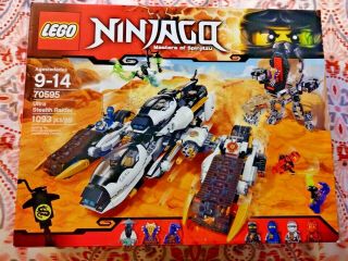 Retired Rare Lego Ninjago Ultra Stealth Raider 70595 Brand