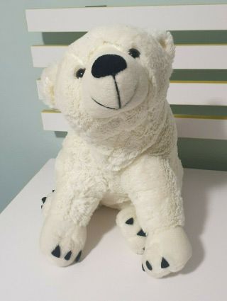 Seaworld Gold Coast Australia Polar Bear Plush Toy Soft Toy 30cm Tall 2016