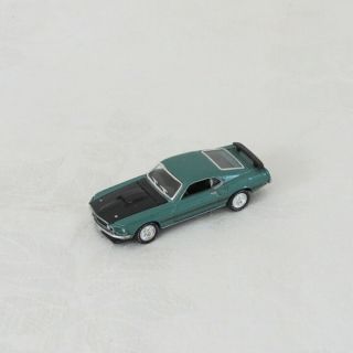 Ertl 1/64 1969 Mustang Mach 1 Green W/ Black Hood Sweet Toy Collectible