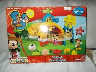 Fisher Price Disney Mickey Mouse Clubhouse Farm Playset