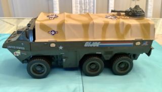 Gi Joe Troop Transport Truck Vehicle Apc 1983 Hasbro Army Military Vgvg Vintage