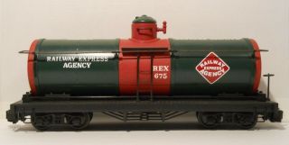 Bachmann G Scale Railway Express Agency Tanker