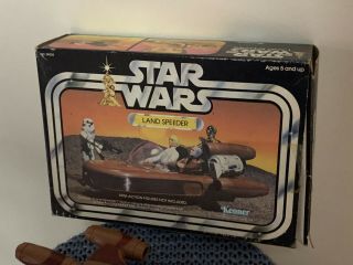 Star Wars Vintage 1977 Kenner Landspeeder Vehicle w/ Box 1st 3