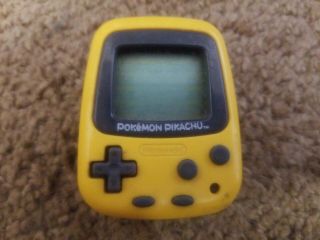 Nintendo Pokemon Pikachu Pedometer Virtual Pet Pocket Game 1998