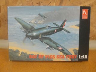 Hobby Craft Bay Of Pigs Sea Fury 1/48 Scale Plane