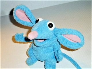 Bear In The Big Blue House Tutter Mouse Chenille 5.  5 " Plush Star Bean Mattel