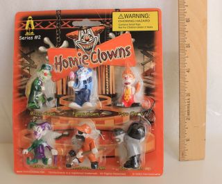 576 Homie Clowns - figures - 96 cards all have the same 6 clown HOMIES per card 3