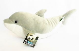 Wild Republic 15 " Dolphin Plush Stuffed Animal Tail Up Realistic Marine Life