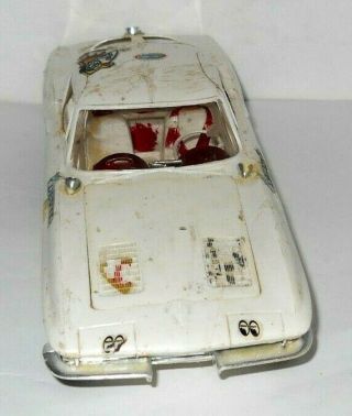Vintage 1/25 Scale 1963 Split Window Corvette Sting Ray Built Car Model 3