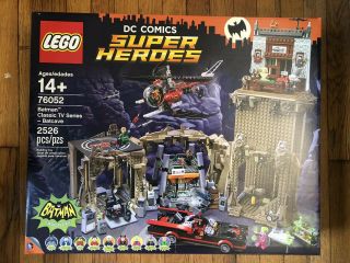 Lego Dc Comics Batman Classic Tv Series Batcave Batmobile 76052