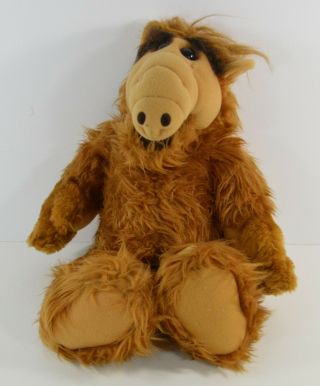 Alf Plush Doll Vintage 1986 Coleco Alien Productions 18” Inch Stuffed Animal