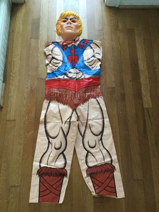 Vintage 1982 He - Man Masters Of The Universe Ben Cooper Costume Mask