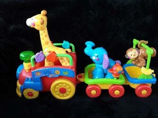 Fisher Price Animals Sing And Go Choo Choo Train And