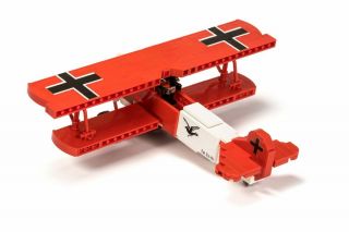 Fokker D.  VII German WWI Fighter - Brickmania Custom LEGO Building Set 2