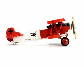 Fokker D.  VII German WWI Fighter - Brickmania Custom LEGO Building Set 3