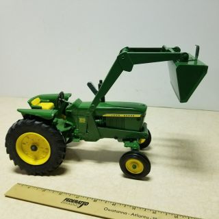 Toy ERTL John Deere 3010 Diesel 1992 Special Edition tractor with a added Loader 3