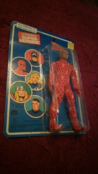 Mego Torche Humaine 1979 On French Card Action Figure Pin Pin