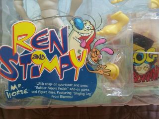 REN AND STIMPY MR.  HORSE FIGURE SERIES 1 BY PALISADES PLAY - - 2