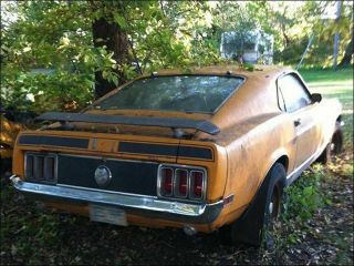 Barn Find 1970 Mustang Boss 302 Diecast Cars,  Bin Price Bonus 1/24