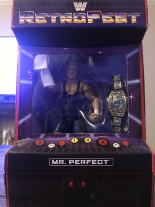 WWE Mattel Mr.  Perfect Curt Hennig Retrofest Exclusive Elite Figure Now 2