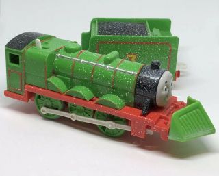 Trackmaster Thomas & Friends " Snow Clearing Henry " Motorized Train