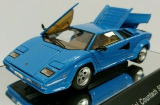===== Autoart 1:43 Lamborghini Countach 5000s Blue (closed Box) =====