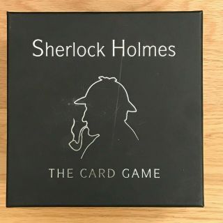 Sherlock Holmes The Card Game By Gibson Games Uk - Once