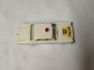 Vintage Lesney Matchbox (no 55c) Ford Galaxie Police Car (id: 3)
