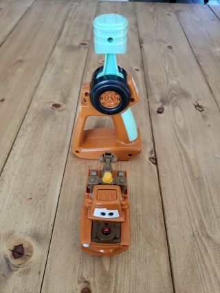 Fisher Price Geotrax Disney Cars Tow Mater Remote Control Car Truck Vg
