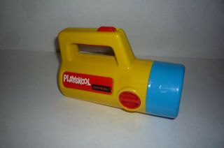 Playskool Duracell Flashlight Color Change Green To Red Vintage 1986