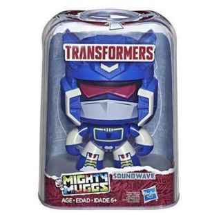 Transformers Mighty Muggs Blue Soundwave Action Figure - Entertainment Earth