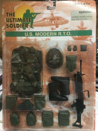 The Ultimate Soldier - U.  S.  Modern R.  T.  O.  - Accessory Set 1:6 Scale -