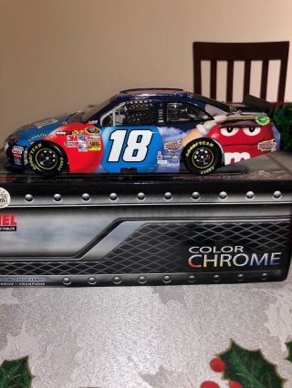 2012 Kyle Busch 1:24 M&m’s Red,  White,  And Blue Chrome