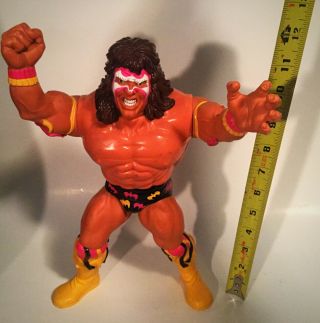 Wwf Ultimate Warrior Talking 12 " Wrestling Action Figure 1990 Hasbro