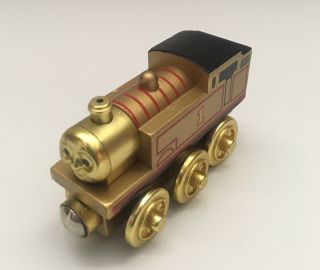 Thomas The Train Wooden Railway 60 Year Edition Gold 2003