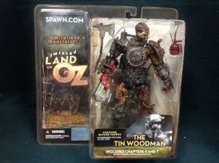 Twisted Land Of Oz The Tin Woodman Action Figure Mcfarlane 
