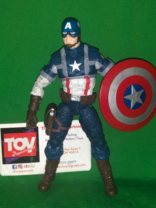 Hasbro 6 " Marvel Legends Mcu Ww2 Movie Captain America Loose Action Figure