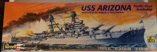 Revell Uss Arizona Us Navy Battleship 1:426 Model Kit 85 - 0302 Factory.