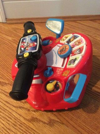 VTech Paw Patrol Pups to the Rescue Driver Steering Toy Lights Sound Interactive 2