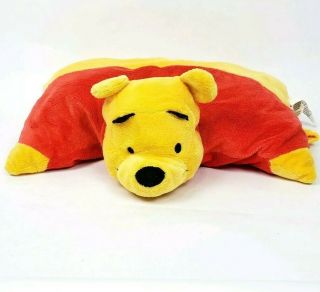Disney Parks Winnie The Pooh Pillow Pet Plush Stuffed 17 "