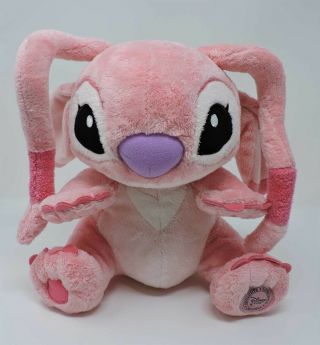 Disney Lilo & Stitch Pink Alien Girl Plush Angel 10 " Soft Toy Store Exclusive