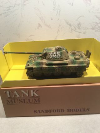 Tank Museum/sandford Models,  German Panther Tank.  1:50 Scale