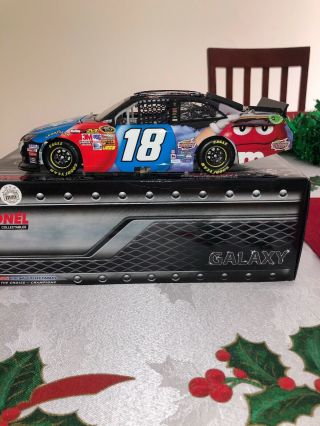 2012 Kyle Busch 1:24 M&m’s Red,  White,  And Blue Galaxy