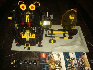 Lego Blacktron Classic Space 6987 100 Complete With Instructions1988 Vintage