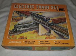 Marx 4205 Penn Central Freight Train Set Box