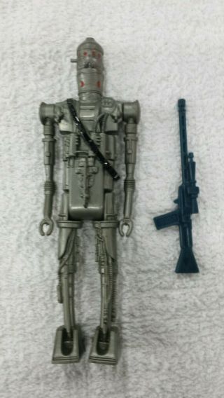 Ig - 88 Bounty Hunter Droid Vintage Star Wars With Weapon 1980 Hong Kong