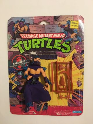 1990 Playmates Teenage Mutant Ninja Turtles Tmnt Shredder Figure No Plastic