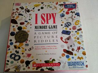 Briarpatch I Spy Memory Game Of Picture Riddles Complete