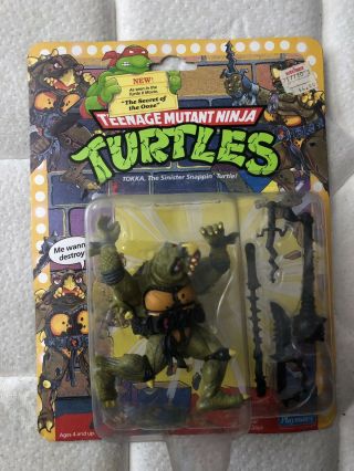 Tmnt Tokka 1992 Moc Ninja Turtles Playmates Toys Action Figure